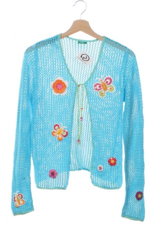 Detský kardigán United Colors Of Benetton, Veľkosť 11-12y/ 152-158 cm, Farba Modrá, Cena  14,95 €