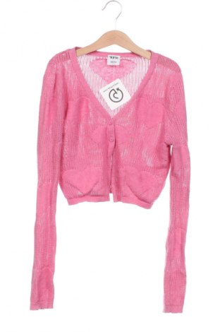 Kinder Strickjacke Y.F.K., Größe 10-11y/ 146-152 cm, Farbe Rosa, Preis 11,99 €