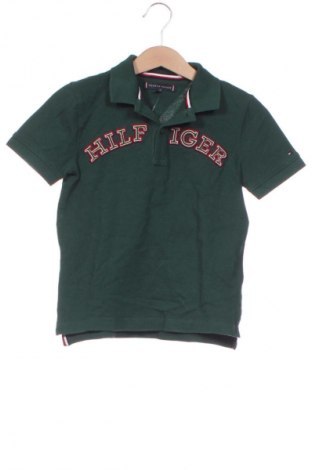 Tricou pentru copii Tommy Hilfiger, Mărime 5-6y/ 116-122 cm, Culoare Verde, Preț 94,99 Lei