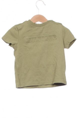 Tricou pentru copii Tommy Hilfiger, Mărime 12-18m/ 80-86 cm, Culoare Verde, Preț 114,99 Lei