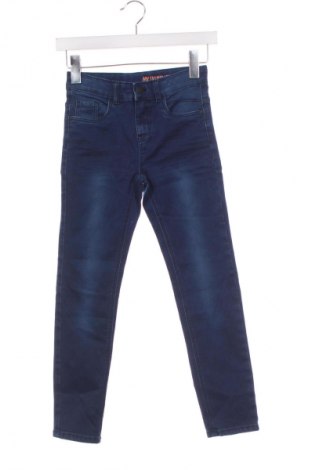 Dětské džíny  Hema, Velikost 8-9y/ 134-140 cm, Barva Modrá, Cena  179,00 Kč
