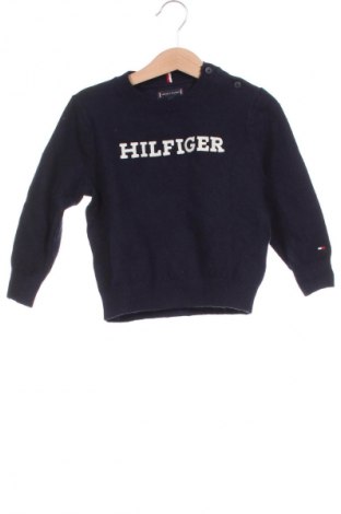 Детски пуловер Tommy Hilfiger, Размер 18-24m/ 86-98 см, Цвят Син, Цена 56,99 лв.