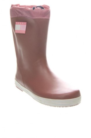 Гумени ботуши Tommy Hilfiger, Größe 38, Farbe Aschrosa, Preis 139,99 €