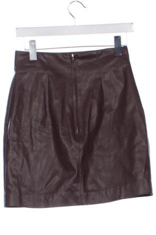 Δερμάτινη φούστα H&M, Μέγεθος S, Χρώμα Καφέ, Τιμή 12,99 €