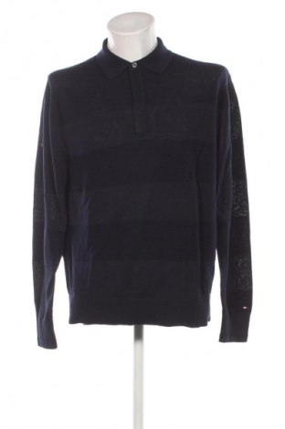Męska bluzka Tommy Hilfiger, Rozmiar L, Kolor Niebieski, Cena 282,99 zł