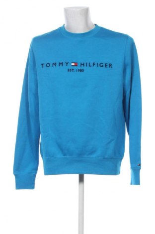 Męska bluzka Tommy Hilfiger, Rozmiar L, Kolor Niebieski, Cena 355,99 zł
