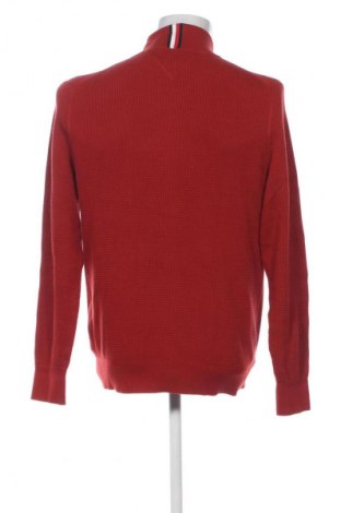 Herren Strickjacke Tommy Hilfiger, Größe M, Farbe Rot, Preis 117,99 €