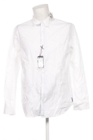 Cămașă de bărbați Armani Exchange, Mărime XL, Culoare Alb, Preț 477,99 Lei