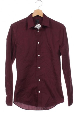 Herrenhemd H&M, Größe XS, Farbe Rot, Preis 20,99 €