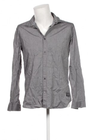 Мъжка риза Jack & Jones, Размер M, Цвят Сив, Цена 31,92 лв.