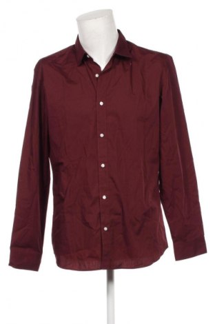 Herrenhemd Jack & Jones, Größe XL, Farbe Rot, Preis 9,99 €