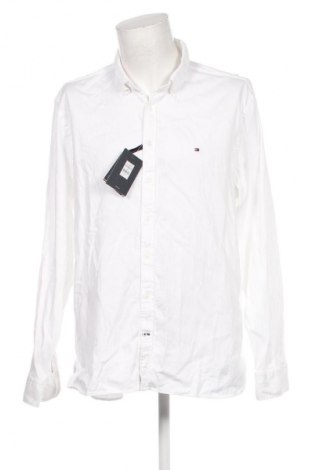 Мъжка риза Tommy Hilfiger, Размер 3XL, Цвят Бял, Цена 122,99 лв.