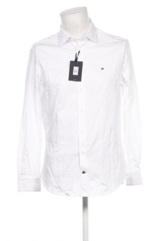 Męska koszula Tommy Hilfiger, Rozmiar M, Kolor Biały, Cena 216,99 zł