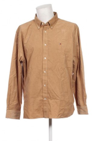 Cămașă de bărbați Tommy Hilfiger, Mărime 3XL, Culoare Bej, Preț 594,99 Lei