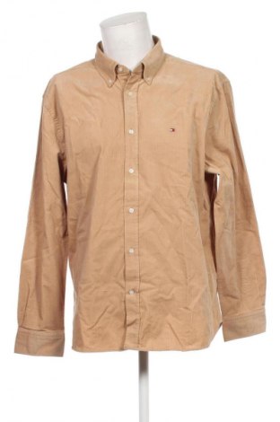 Herrenhemd Tommy Hilfiger, Größe XXL, Farbe Beige, Preis € 62,99