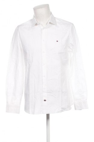 Męska koszula Tommy Hilfiger, Rozmiar L, Kolor Biały, Cena 423,99 zł
