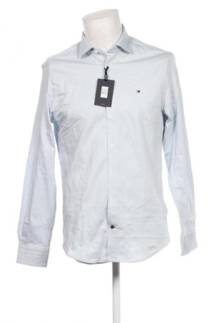 Męska koszula Tommy Hilfiger, Rozmiar M, Kolor Niebieski, Cena 228,99 zł