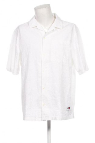 Férfi ing Tommy Jeans, Méret XXL, Szín Fehér, Ár 35 539 Ft
