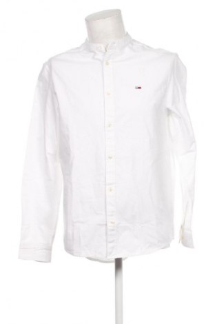 Herrenhemd Tommy Jeans, Größe M, Farbe Weiß, Preis 104,99 €