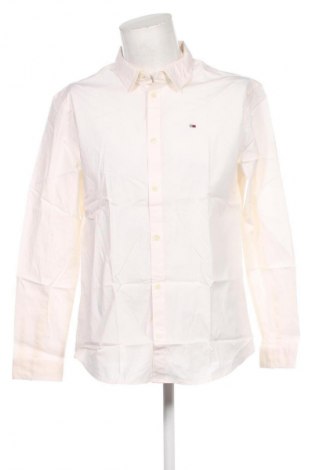 Herrenhemd Tommy Jeans, Größe XL, Farbe Ecru, Preis 57,99 €