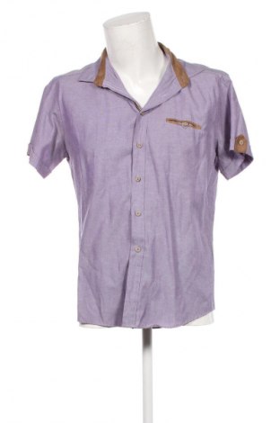 Herrenhemd Unbranded, Größe XXL, Farbe Lila, Preis € 14,84