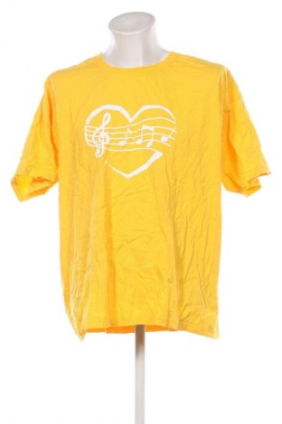 Herren T-Shirt Fruit Of The Loom, Größe 3XL, Farbe Gelb, Preis € 8,99