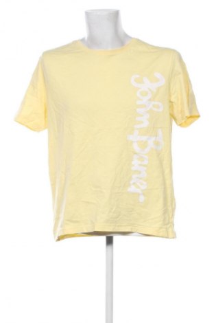 Męski T-shirt John Baner, Rozmiar XL, Kolor Żółty, Cena 62,99 zł