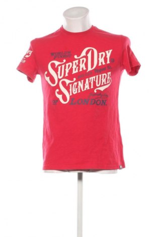 Ανδρικό t-shirt Superdry, Μέγεθος S, Χρώμα Κόκκινο, Τιμή 18,58 €