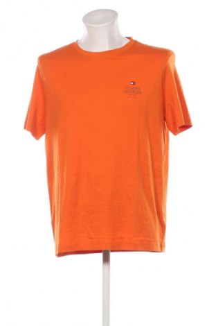 Herren T-Shirt Tommy Hilfiger, Größe XL, Farbe Orange, Preis 56,99 €