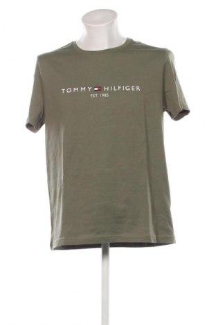 Herren T-Shirt Tommy Hilfiger, Größe XL, Farbe Grün, Preis 56,99 €