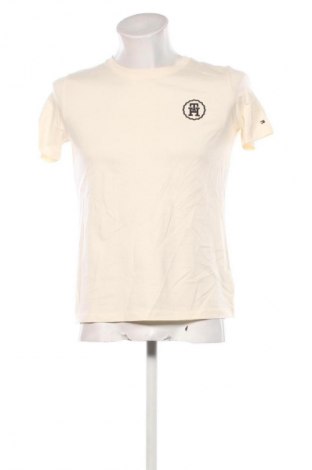 Tricou de bărbați Tommy Hilfiger, Mărime M, Culoare Ecru, Preț 251,99 Lei