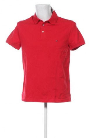 Мъжка тениска Tommy Hilfiger, Размер L, Цвят Червен, Цена 167,99 лв.