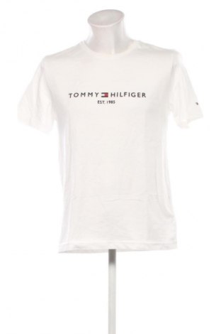 Tricou de bărbați Tommy Hilfiger, Mărime XL, Culoare Alb, Preț 267,99 Lei