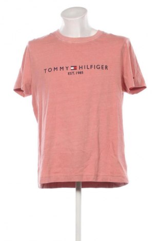 Мъжка тениска Tommy Hilfiger, Размер XXL, Цвят Пепел от рози, Цена 82,99 лв.