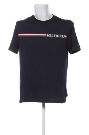 Tricou de bărbați Tommy Hilfiger, Mărime L, Culoare Albastru, Preț 267,99 Lei