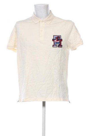 Ανδρικό t-shirt Tommy Hilfiger, Μέγεθος L, Χρώμα Εκρού, Τιμή 99,99 €