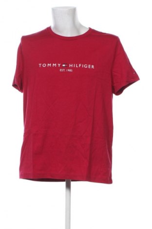 Herren T-Shirt Tommy Hilfiger, Größe XXL, Farbe Rot, Preis 45,99 €