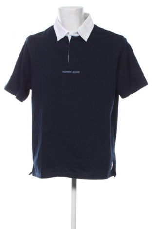 Tricou de bărbați Tommy Jeans, Mărime M, Culoare Albastru, Preț 376,99 Lei