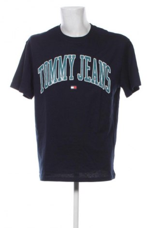 Herren T-Shirt Tommy Jeans, Größe L, Farbe Blau, Preis 56,99 €