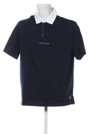 Tricou de bărbați Tommy Jeans, Mărime L, Culoare Albastru, Preț 247,99 Lei