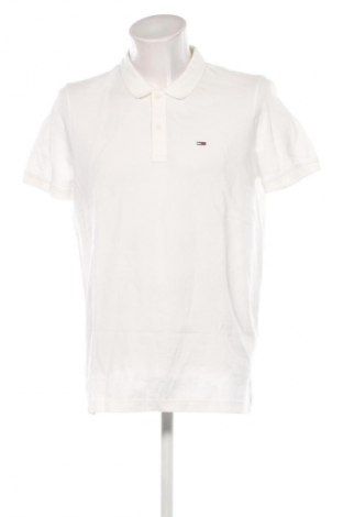 Tricou de bărbați Tommy Jeans, Mărime L, Culoare Alb, Preț 376,99 Lei