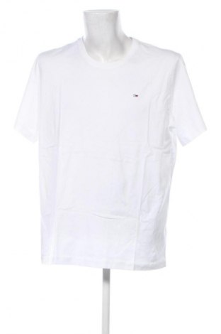 Ανδρικό t-shirt Tommy Jeans, Μέγεθος 3XL, Χρώμα Λευκό, Τιμή 52,99 €