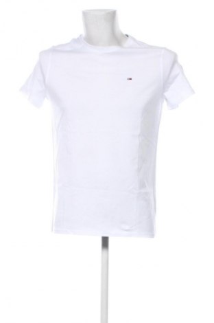 Мъжка тениска Tommy Jeans, Размер M, Цвят Бял, Цена 77,99 лв.