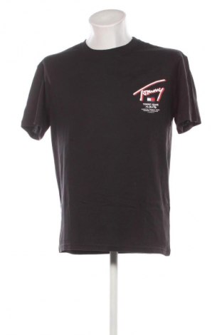Herren T-Shirt Tommy Jeans, Größe M, Farbe Schwarz, Preis 56,99 €