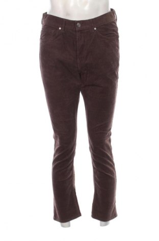 Pánské manšestráky  H&M, Velikost M, Barva Hnědá, Cena  109,00 Kč