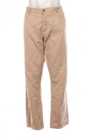 Męskie spodnie Bpc Bonprix Collection, Rozmiar 3XL, Kolor Beżowy, Cena 127,99 zł