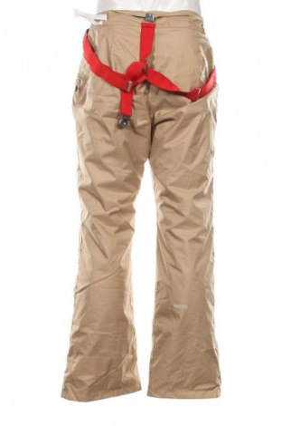 Pánské kalhoty pro zimní sporty  Decathlon, Velikost L, Barva Béžová, Cena  368,00 Kč