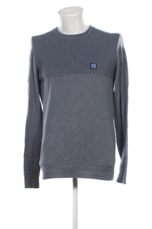 Herrenpullover Hallinger, Größe L, Farbe Blau, Preis € 11,99