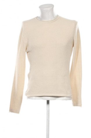 Herrenpullover Jack & Jones, Größe M, Farbe Beige, Preis € 14,99