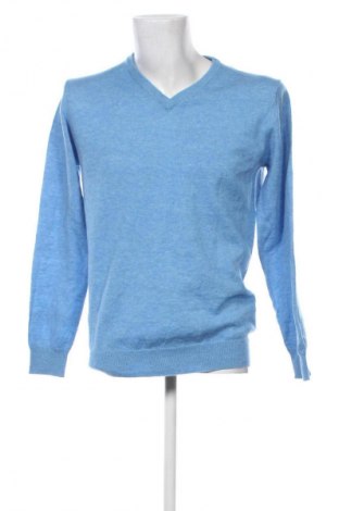 Herrenpullover John Cabot, Größe M, Farbe Blau, Preis € 10,99